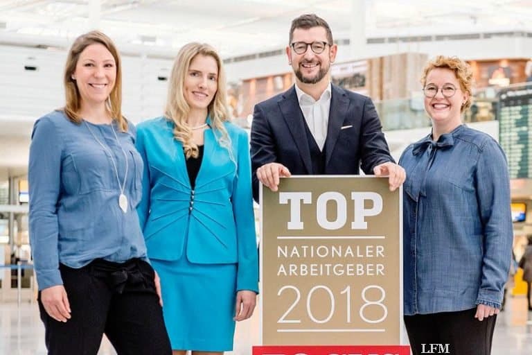 Flughafen München im Top-Ten-Ranking als Arbeitgeber