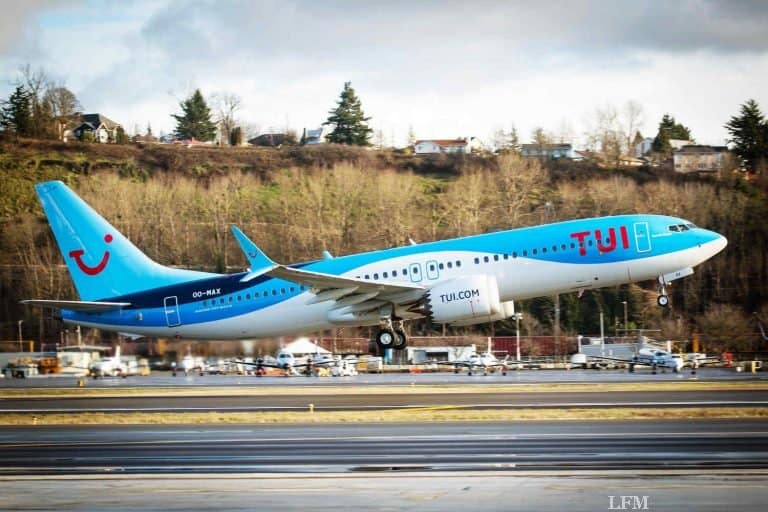 TUI fliegt erstmals Boeing 737 MAX