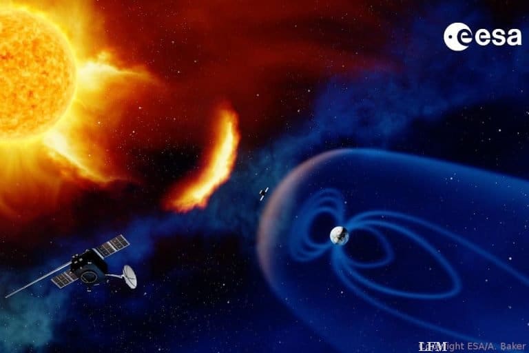 OHB verfasst Studie für Weltraumwetter-Mission an L5