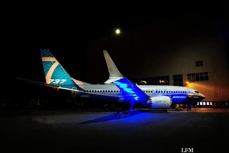 Fertigstellung der ersten B737 MAX 7 gefeiert