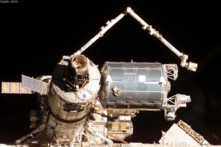 Columbus: 10 Jahre Forschungsposten im All