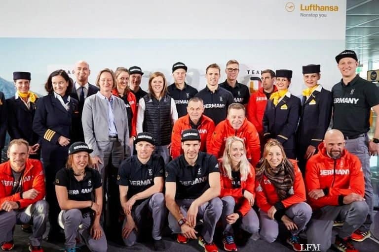 A350 D-AIXB fliegt deutsche Olympioniken nach Seoul