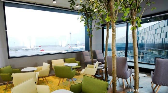 Lounge der Austrian Airlines am VIE in neuem Glanz