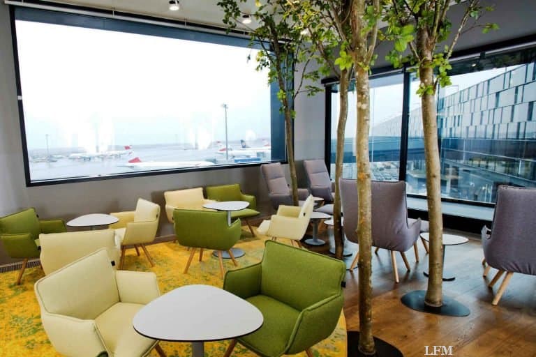 Lounge der Austrian Airlines am VIE in neuem Glanz