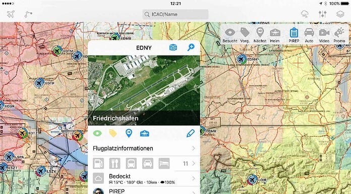 Privatpiloten-App bündelt Infos zu Flugplätzen