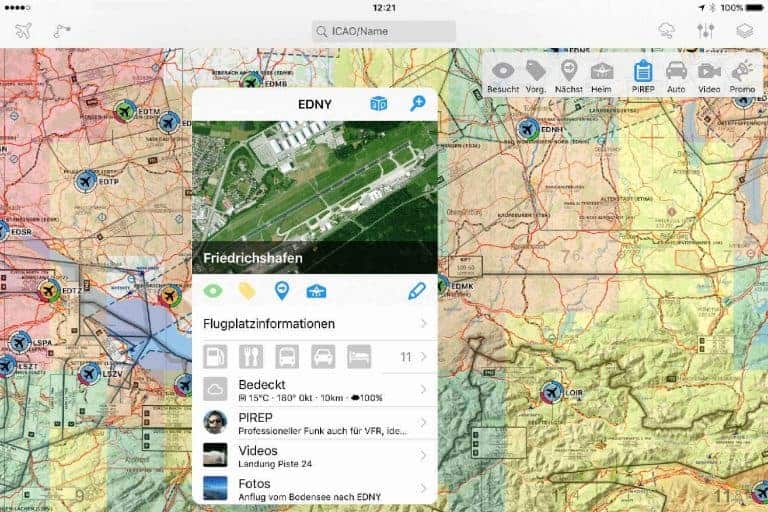 Privatpiloten-App bündelt Infos zu Flugplätzen