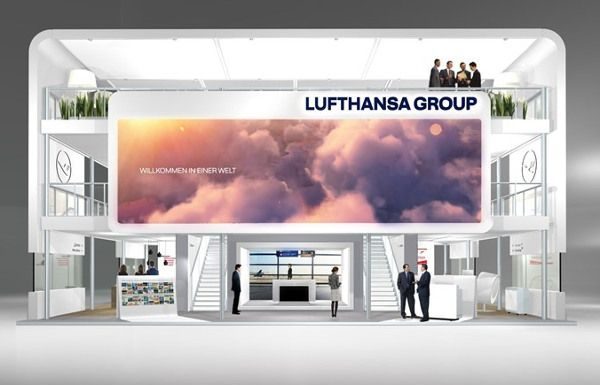 Lufthansa mit Megaauftritt auf der ITB