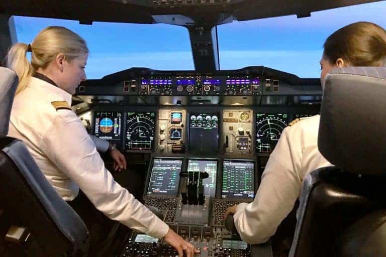 Frauenpower bringt heute Lufthansa-Maschinen voran