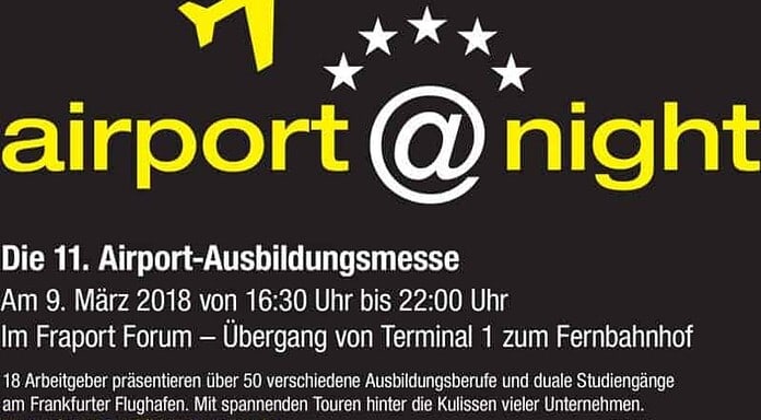 Arbeiten in der Luftfahrt: Azubi-Messe am Fraport