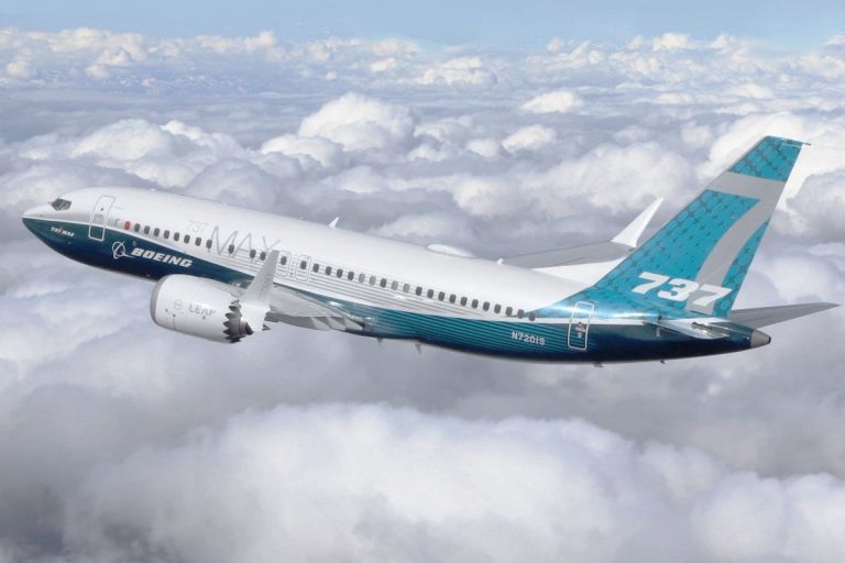 Boeing 737 MAX 7: Erstflug in Bildern