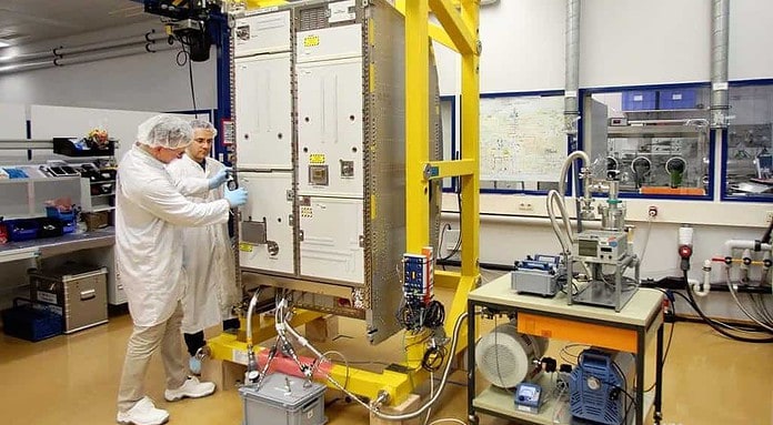 ISS soll CO2 recyceln: Testgerät startet von Japan