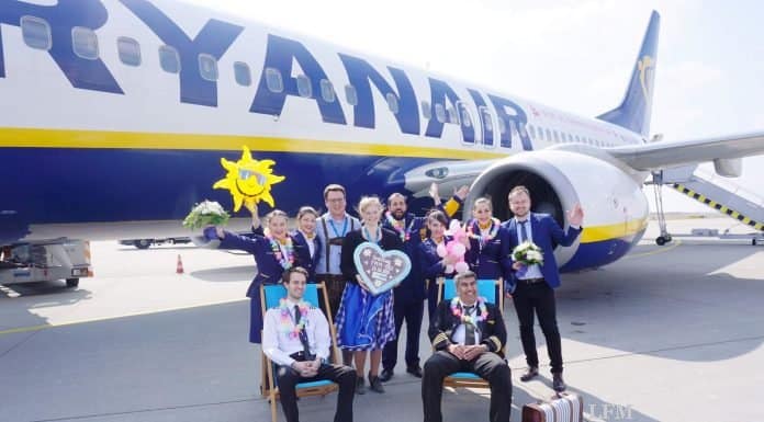 Ryanair mit Zielen ab Memmingen und Fraport