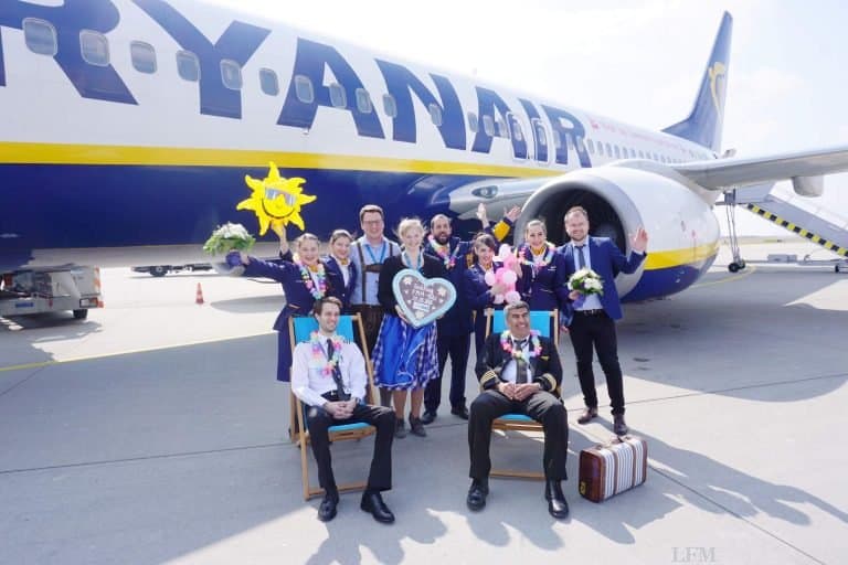 Ryanair mit Zielen ab Memmingen und Fraport