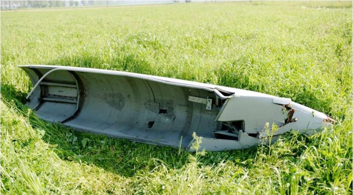 B747-400 Frachter verlor Verkleidung vor MUC