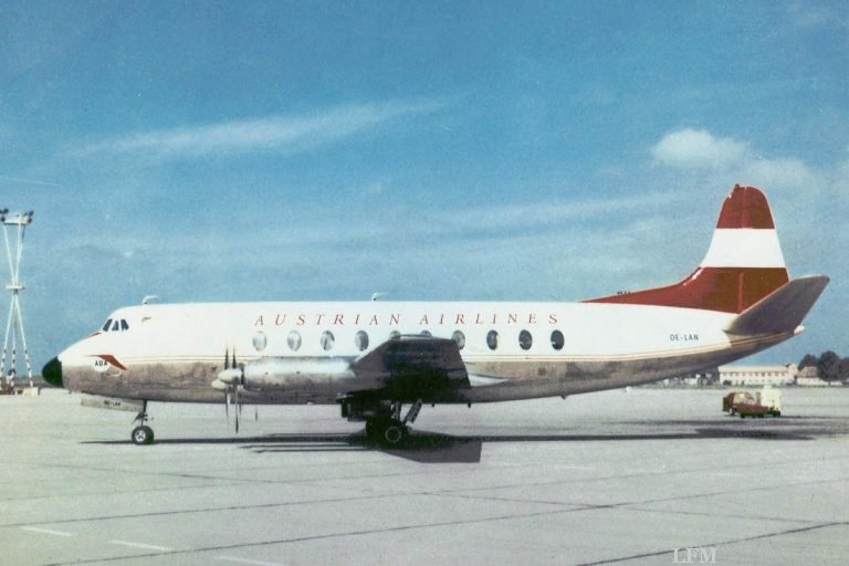 Austrian Airlines feiert 60 Jahre Flugpremiere