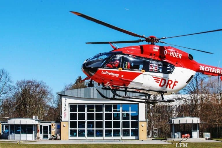 EC145 für DRF Luftrettung in Greifswald angekommen