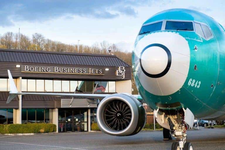 Boeing entlässt ersten 737 MAX Business Jet