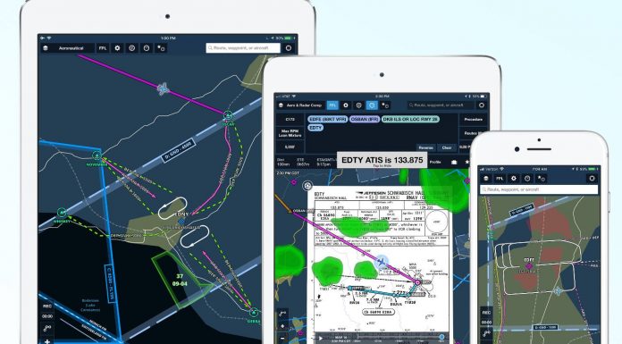 Boeing: Daten von Jeppesen in Apps von ForeFlight