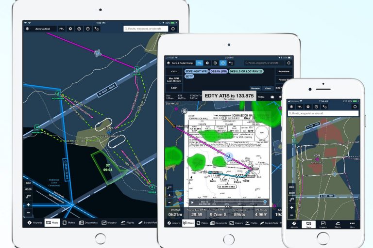 Boeing: Daten von Jeppesen in Apps von ForeFlight