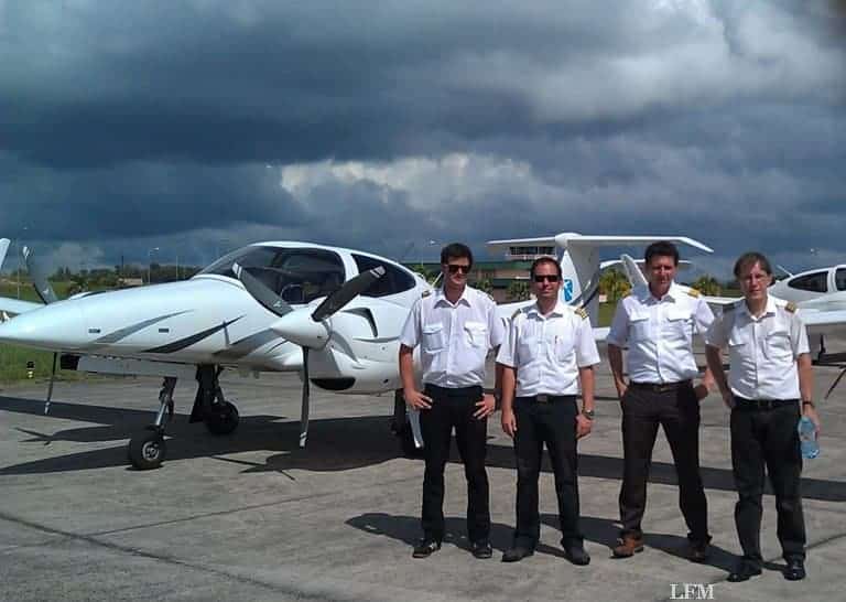 Diamond DA42-VI-Überstellungsflüge nach Malaysia