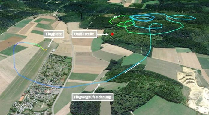 Thermikflug: Segelpilot verunglückte im Wald bei EDPU