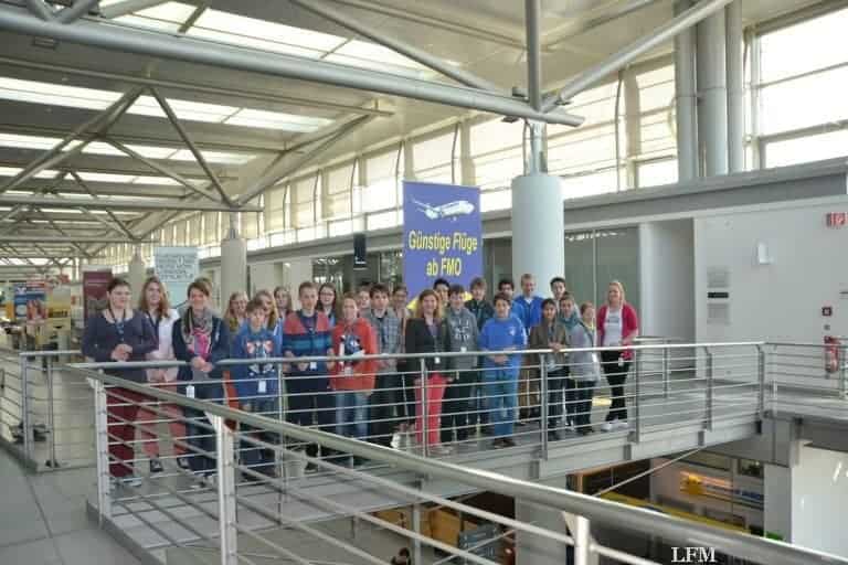 Berufsalltag im Flughafen am FMO erlebt