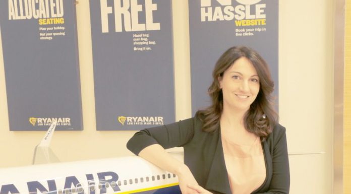 Chiara Ravara Head of Sales & Marketing bei Ryanair