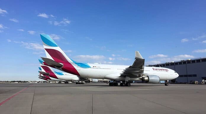 Eurowings legt mit Flugzeugen und Fernzielen ab DUS nach