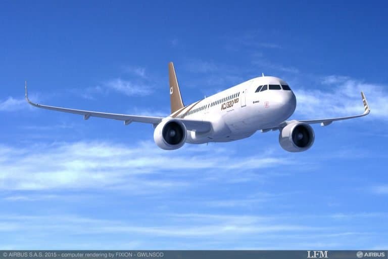 ACJ: Erster A320neo als Businessjet in Bau