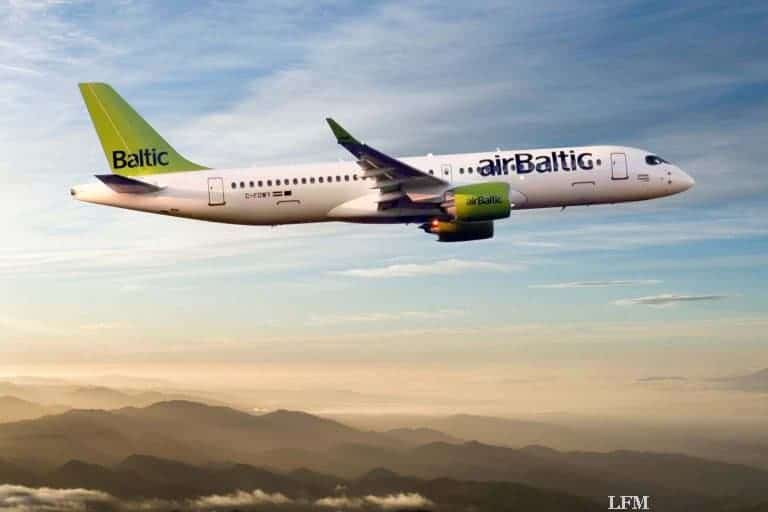 Bombardier CS300 erhält Großauftrag von airBaltic
