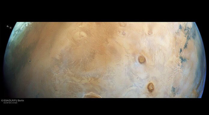 15 Jahre Mars Express: Besonderes Auge aus Deutschland