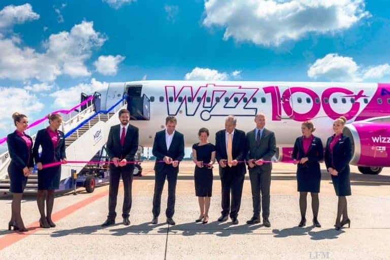 Airbus A321 das 100. Flugzeug für Wizz Air