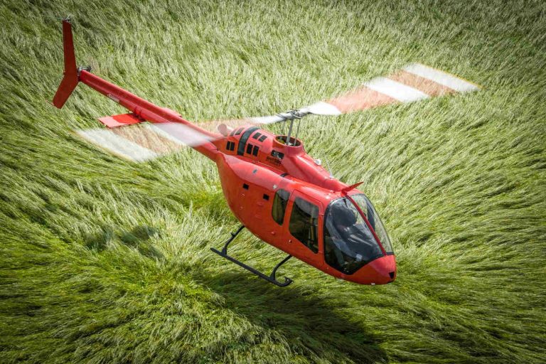 Volle Wartung für Bell 505 bei Ruag in Sion