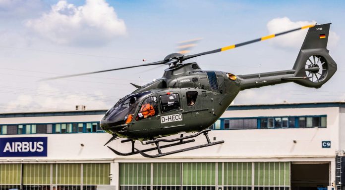 H135 bei Bundeswehr in Bückeburg komplett
