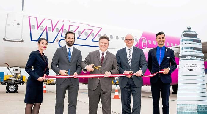 Wizz Air eröffnet Basis in Wien – Viele Ziele im Gepäck