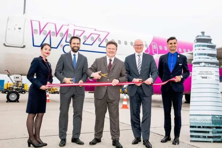 Wizz Air eröffnet Basis in Wien – Viele Ziele im Gepäck