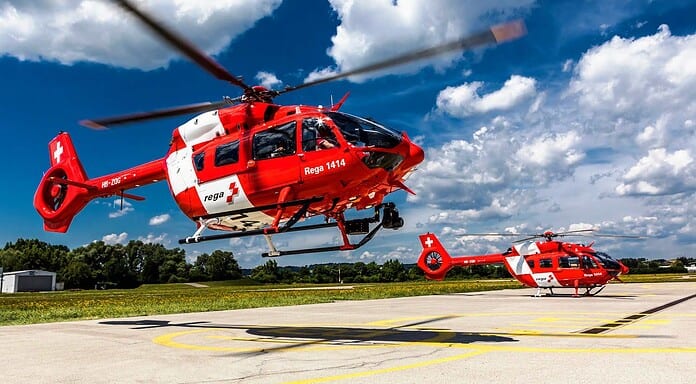 H145 bei Schweizer Luftretter Rega gelandet