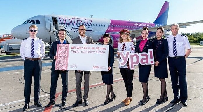 Wizz Air nimmt Reiseziel Kiew ab Berlin auf