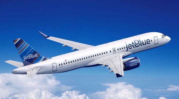 Airbus mit moderner Technik auf der Farnborough Air Show