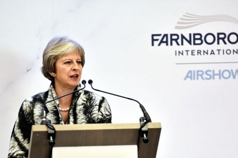 Farnborough International Airshow eröffnet