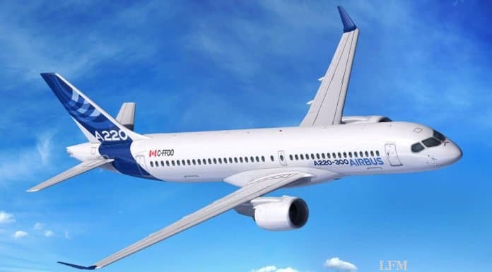 Start-up baut Flotte mit 60 A220-300 auf