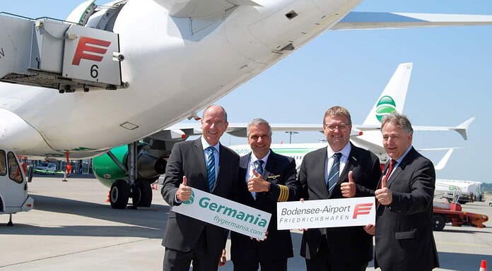 Germania: Neues Flugzeug und mehr Ziele ab FDH