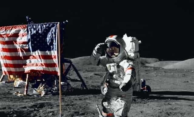 Original Mondstein der NASA in Speyer zu sehen