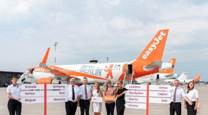 easyJet läutet Serie neuer Ziele ab Berlin ein