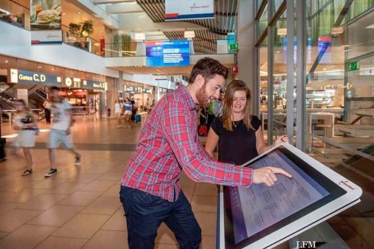 Digitales Leitsystem: schneller durch Hamburg Airport