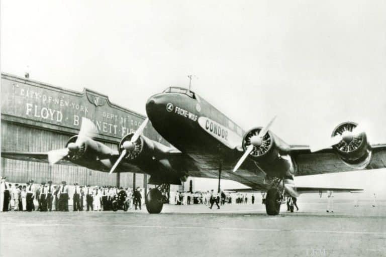 Transatlantikflug der FW 200 Condor: Schau in Bremen