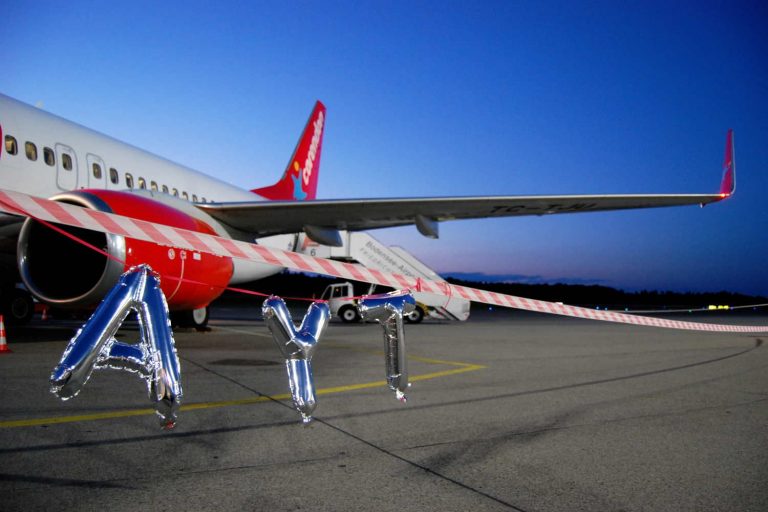 Airport am Bodensee öfter aus Antalya angeflogen