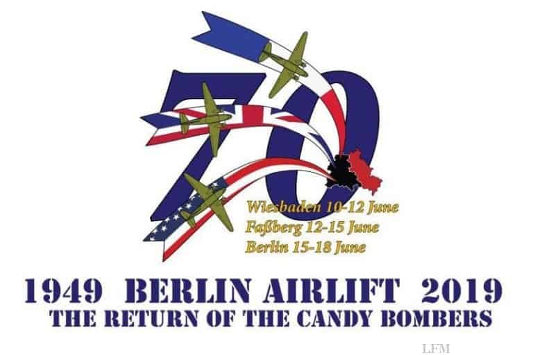 2019 kommen 40 Rosinenbomber der Luftbrücke zurück