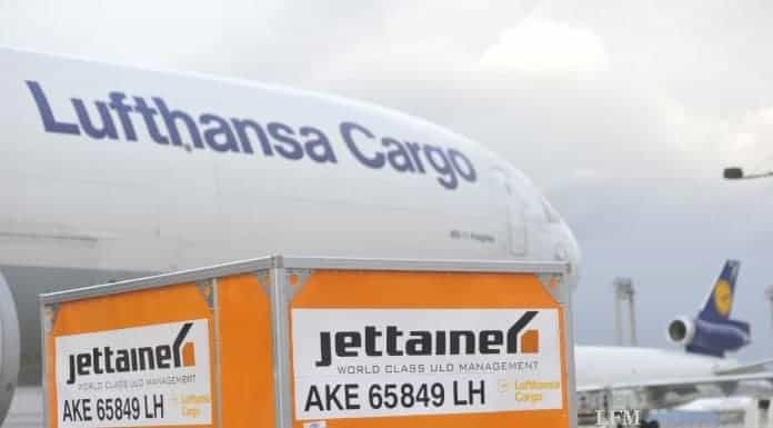 Lufthansa spart Treibstoff durch leichtere LD3-Container
