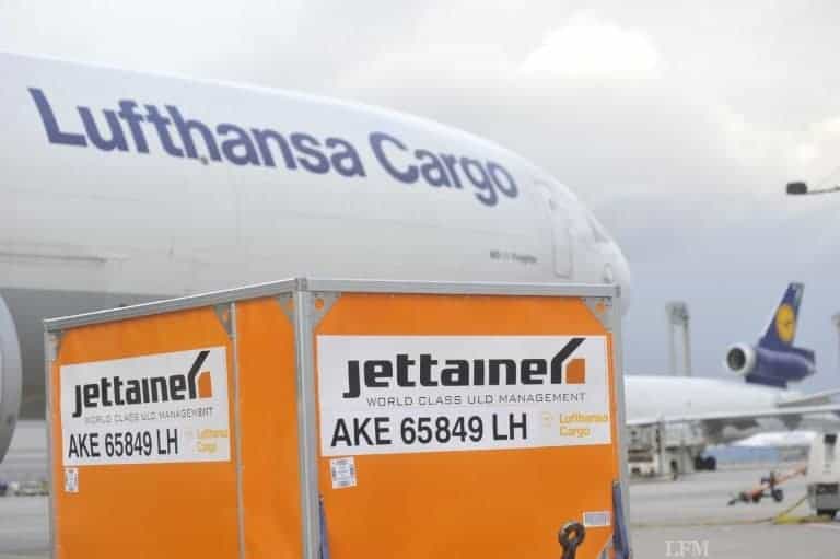 Lufthansa spart Treibstoff durch leichtere LD3-Container